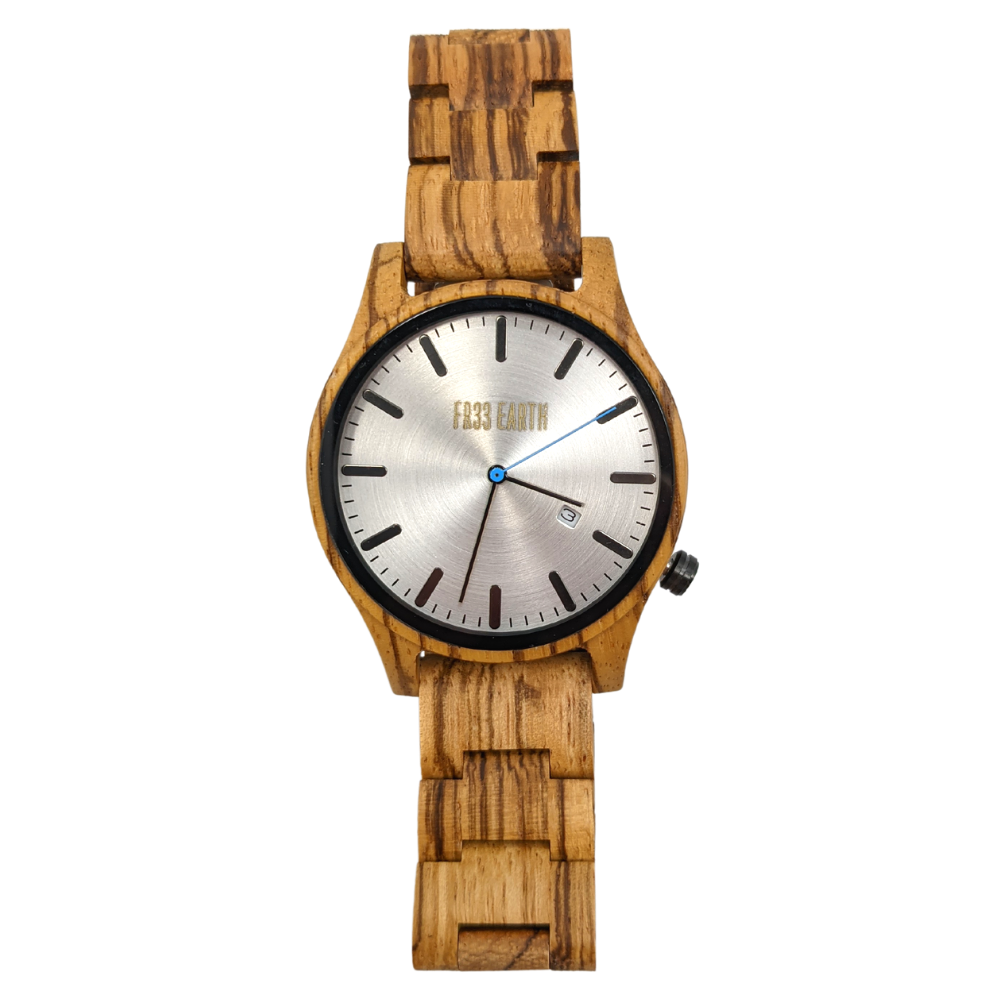 Wooden Watch - Professor FR33 Earth Sienna