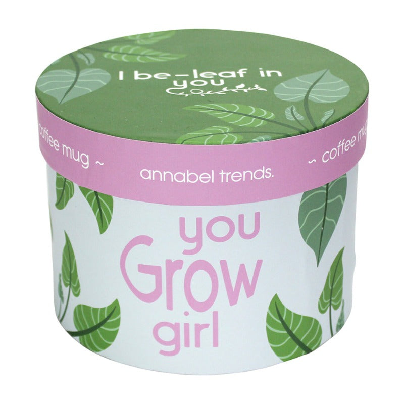 You Grow Girl Mug Gift Box