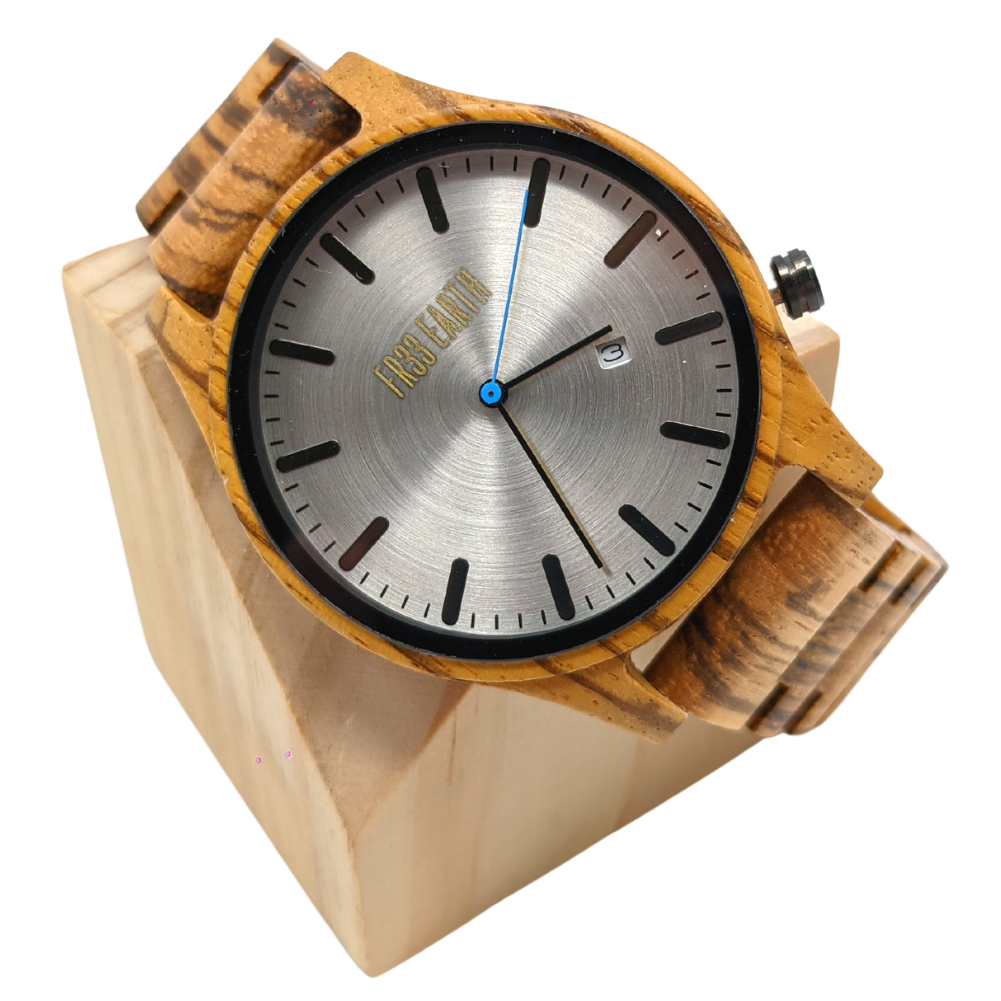Wooden Watch - Professor FR33 Earth Rosy Brown