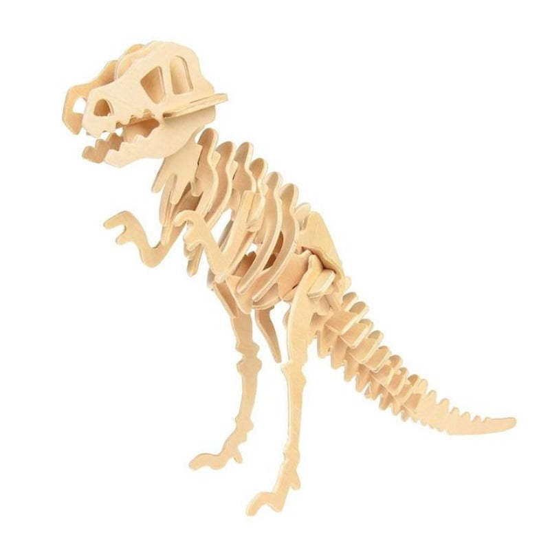 T-Rex Dinosaur 3D Puzzle Rex London Wheat