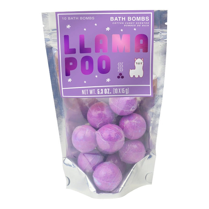 Llama Poop Bath Bombs