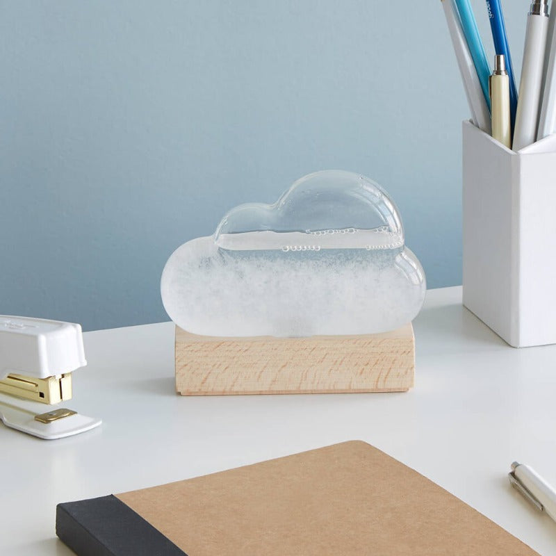 White Smoke Storm Cloud Weather Station IS Gifts