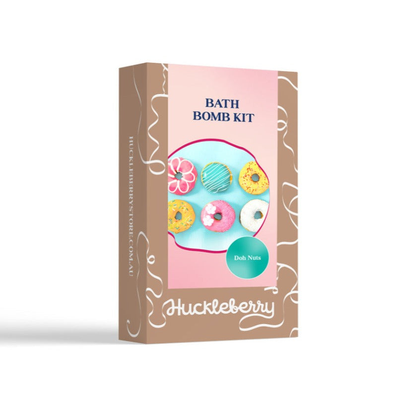 Huckleberry Donut Bath Bomb Kit