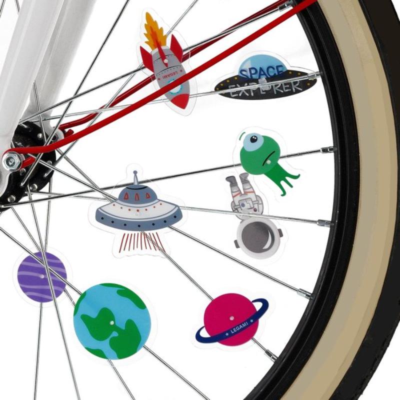 Legami Bike Spoke Decorations - Space themed