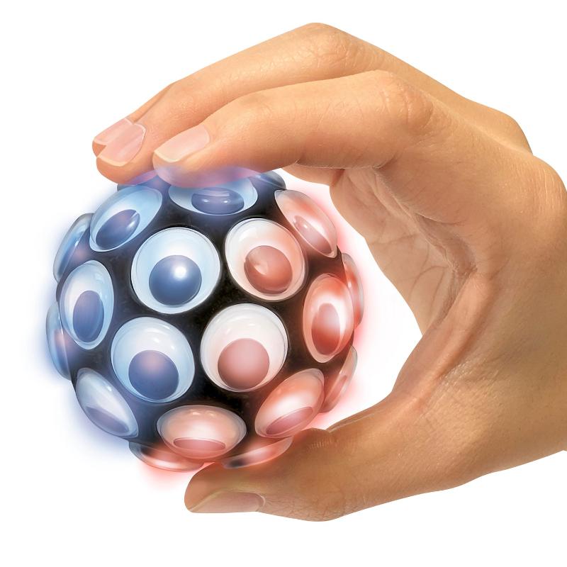 Schylling Eyeball Ball in a hand