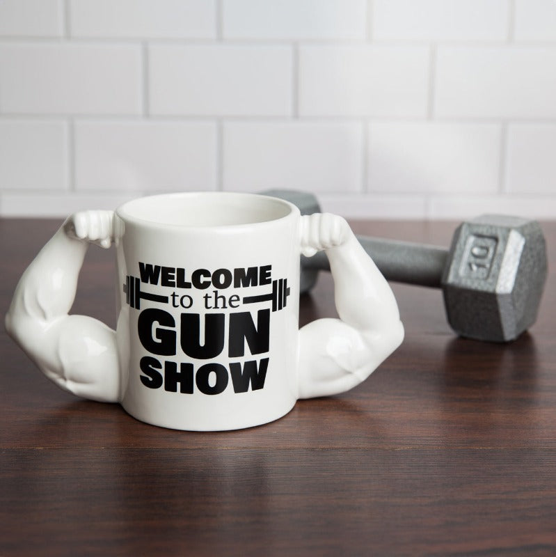 Welcom to the Gun Show Novelty Mug