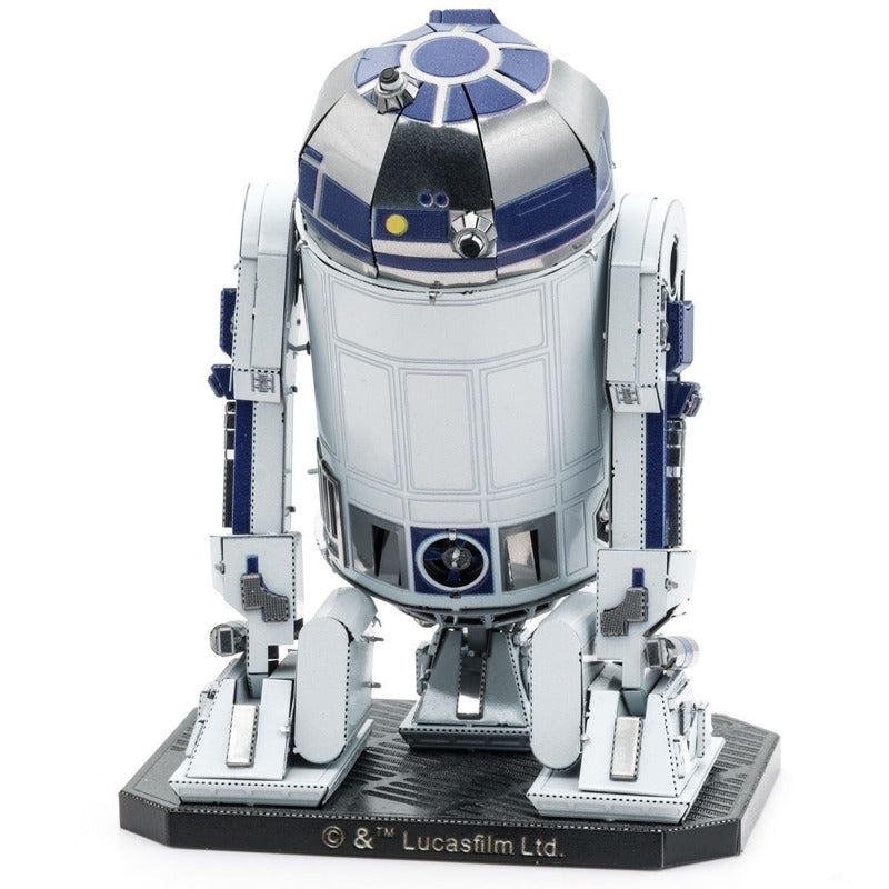 Light Gray Metal Earth Star Wars R2D2 Metal Earth