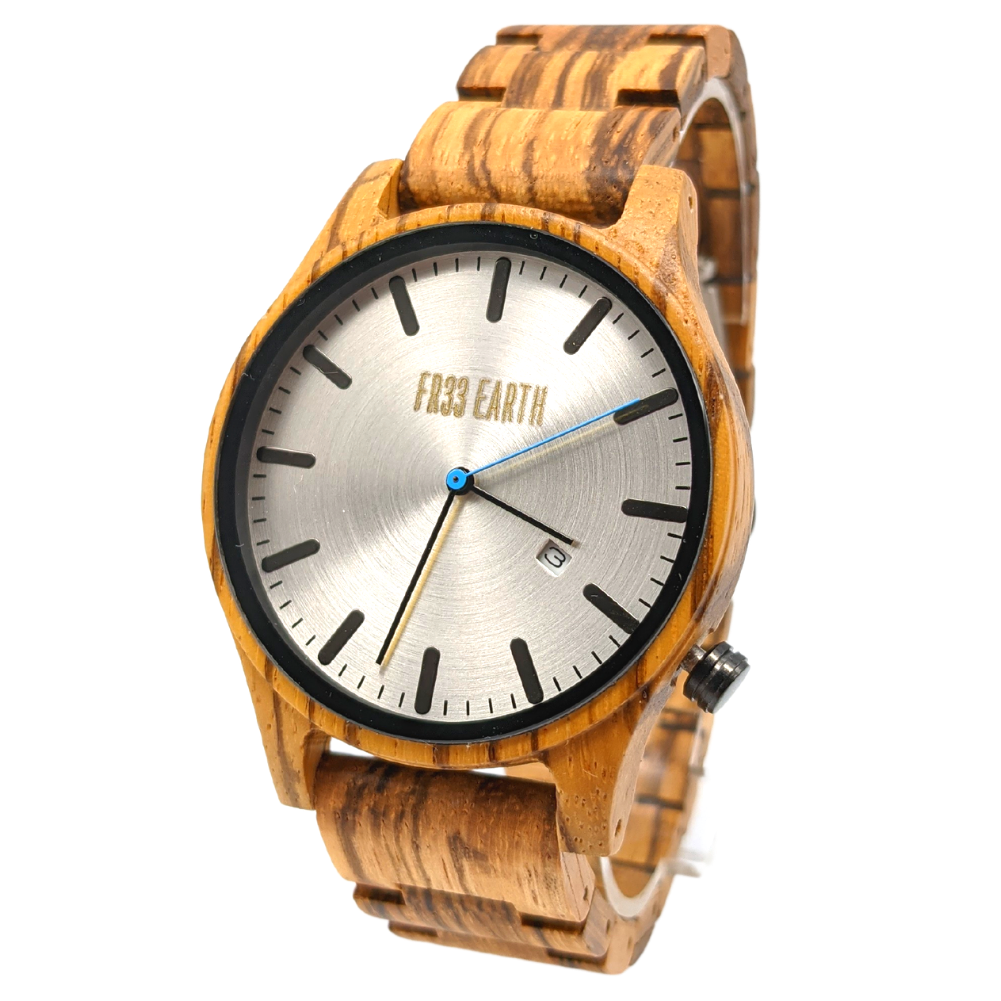 Rosy Brown Wooden Watch - Professor FR33 Earth