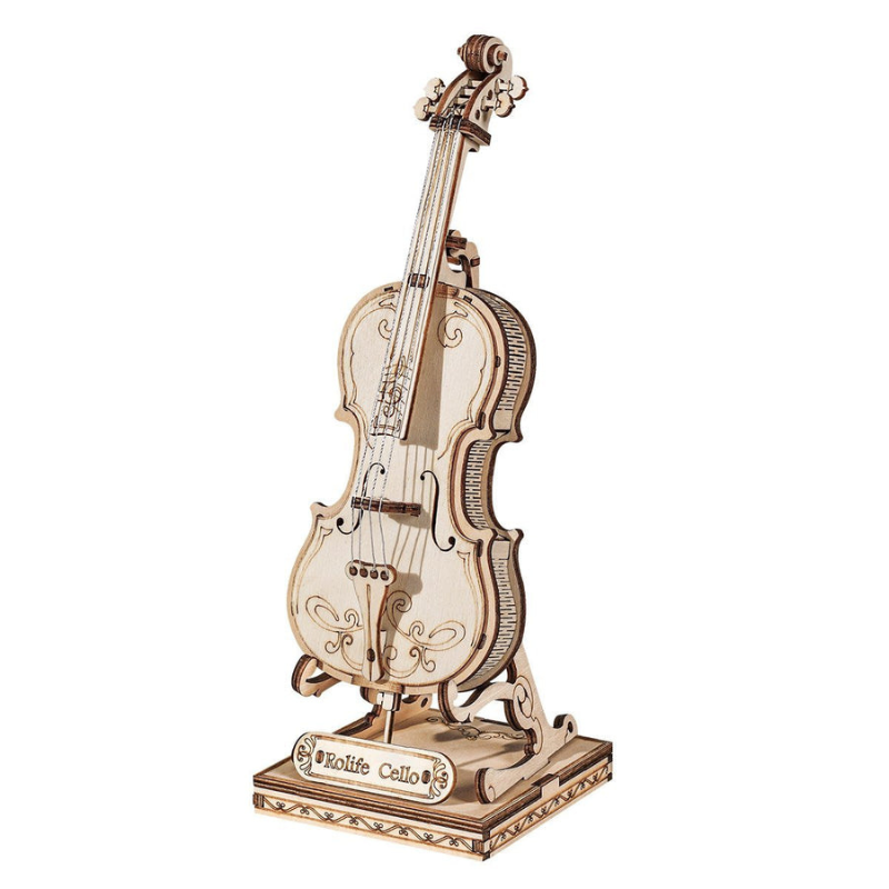 Robotime Wooden Cello Model Kit