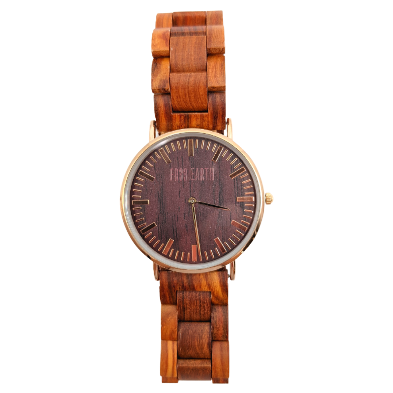 Wooden Watch Red Sandalwood