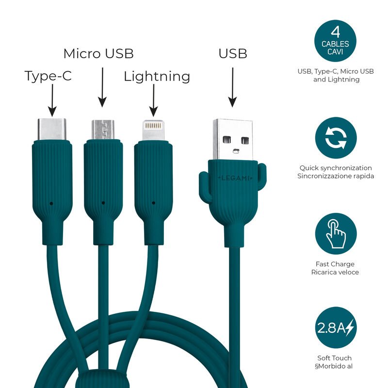 Legami 3 Hugs Charging Cable