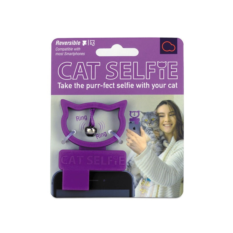 Slate Gray Cat Selfie Bubblegum Stuff