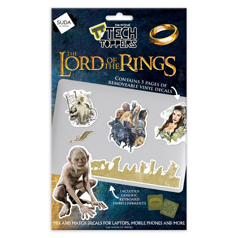 Dark Slate Gray Laptop Stickers - Lord of the Rings Suda