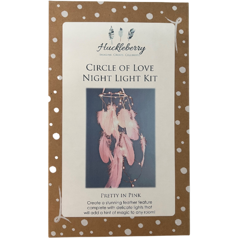 Gray Circle of Light Mobile Kit - Pink Huckleberry