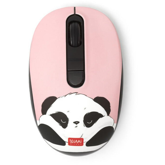 Dark Slate Gray Wireless Mouse - Panda Legami