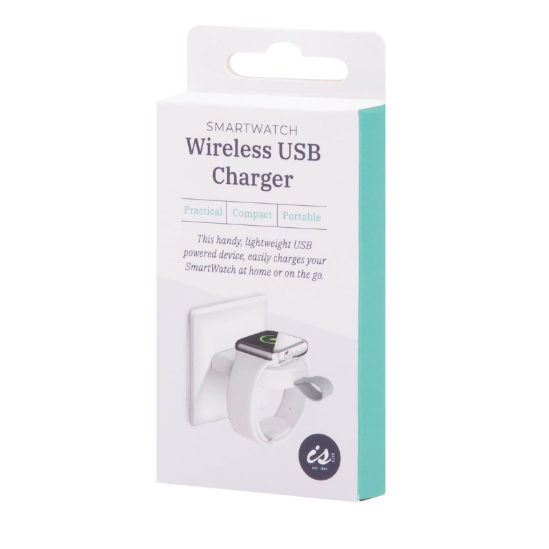 Lavender SmartWatch Wireless USB Charger IS Gifts