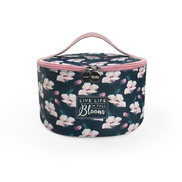 Light Gray Beauty Case - Flower Bloom Legami