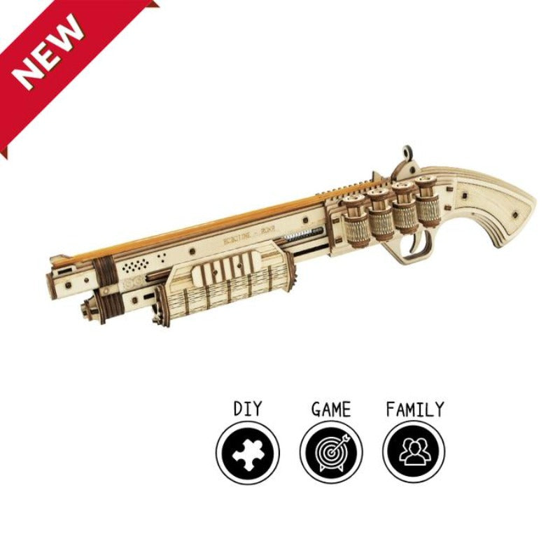 Light Gray Terminator M870 Shotgun Robotime