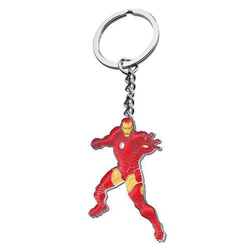 Light Gray Iron Man Metal Keyring Marvel