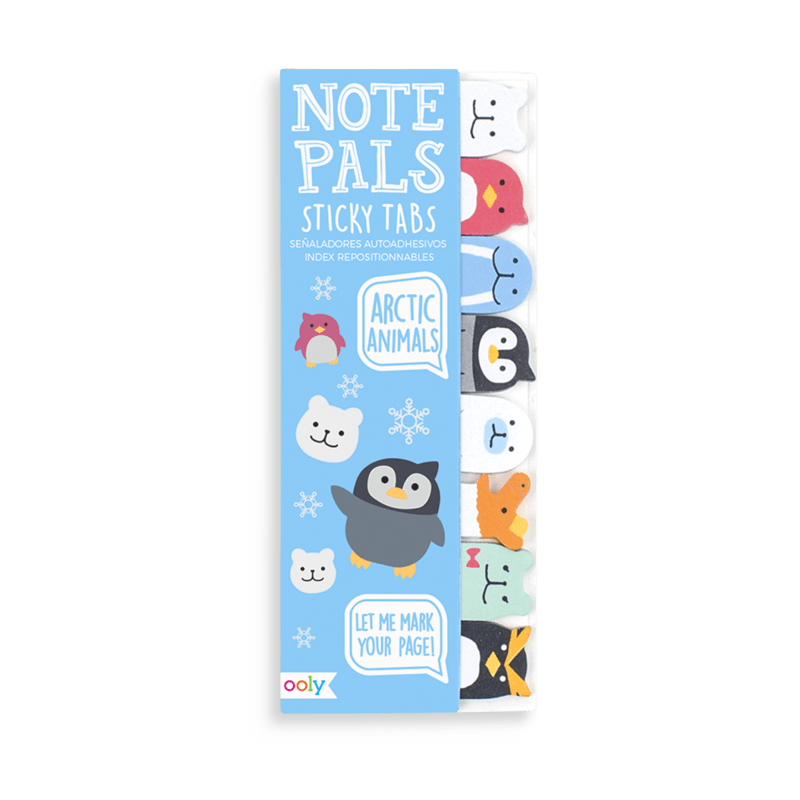 Ooly Stationery Arctic Animals Note Pals - Sticky Tabs tween and teen
