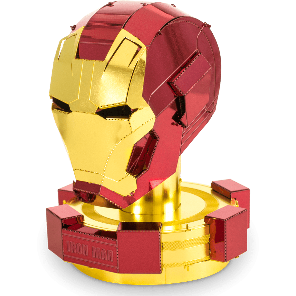 Brown Metal Earth Avengers Iron Man Helmet Metal Earth