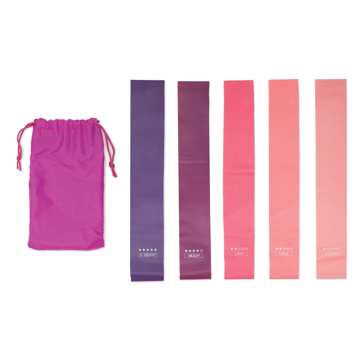 Resistance Band Set with Carry Bag